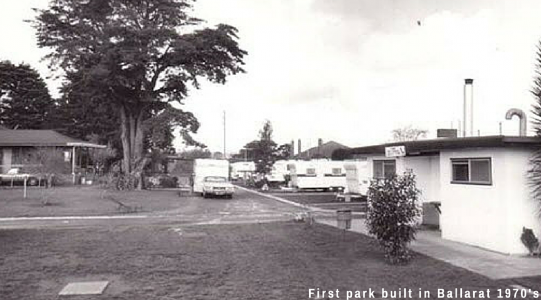 Historical Photo of Ballarat Goldfields 1970's First Watts Park