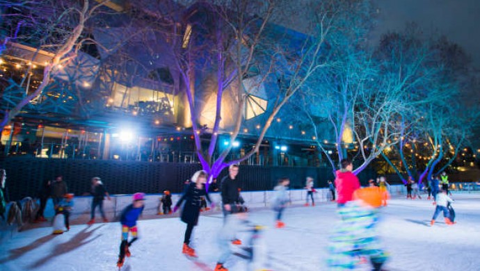 River Rink in Fed Square