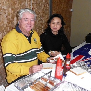 Australia Day BBQ at Melbourne BIG4 Holiday Park
